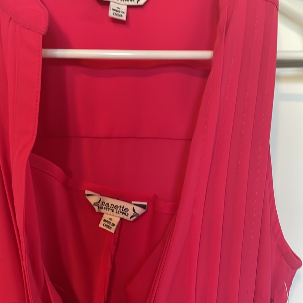 MIDI hot pink dress - Picture 7 of 7